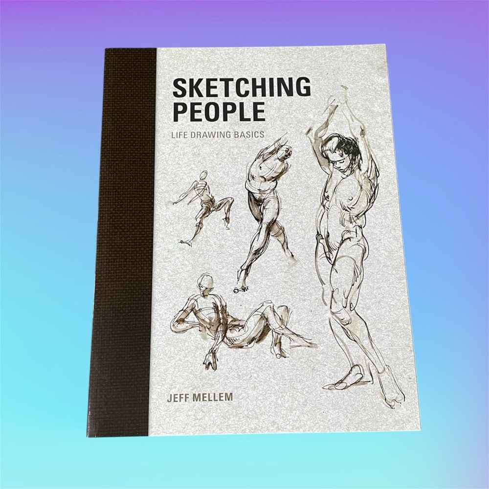 Sketching People Life Drawing Basics by Jeff Mellem Art Book